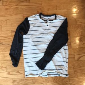 Striped Hurley 3/4 sleeve